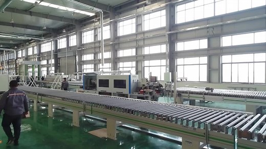 定制家具自动化生产线工厂实拍