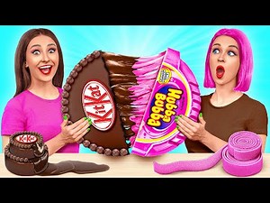 Bubble Gum vs Chocolate Food Challenge | Crazy Challenge by TeenDO