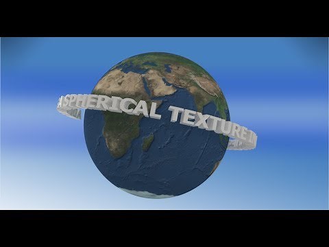 Adding a Spherical Texture in Autodesk Inventor