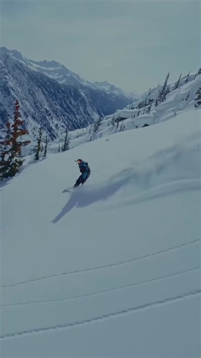 Replying to world's longest pillow line： ✅ 🏂： Travis Rice _fix_001 #snow #TheNaturalSelectionTour #givesyouwiiings #redbull #snowboarding #snowsports | Gerry Brock
