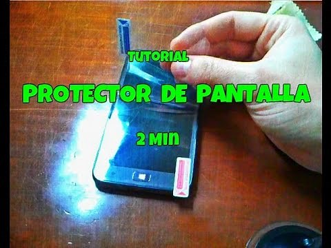 PROTECTOR DE PANTALLA (Sin burbujas) cualquier movil o tablet.