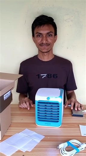 Portable Cooler Sirf ₹300! Dosto Aisa Thanda Feeling Kabhi Nahi Dekha 🔥| Cheapest Mini Cooler Review