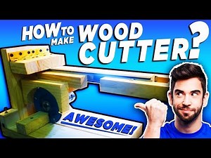 How to Make Wood Cutting Machine at Home