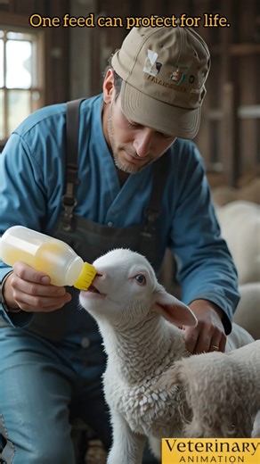 Colostrum Saves Lives: One Feed That Protects a Lamb for Life #australianlamb
