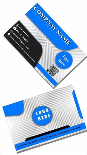 Business Card Design | Professional & Modern. #adobephoto #businesscard