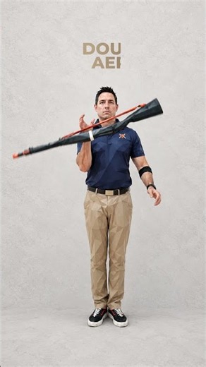 Double Aerial | Red Level Rifle Drill Trick Tutorial | Drill Dojo