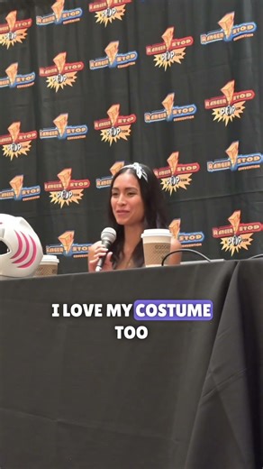 Jessica Rey: Forever Answering The Pink Ranger Question 😆😂 #powerrangers #shorts