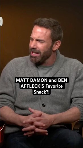 Matt Damon and Ben Affleck's Favorite Snack To Eat On Set Of The RIP! #MattDamon #BenAffleck #TheRIP