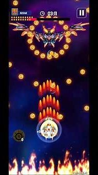 🔥 EPIC Boss Battle in Space Shooter 💥 | Insane Galaxy Attack Gameplay #Shorts #Gaming