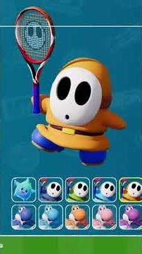 Mario Tennis Fever - All Unlockable Characters And Color Variations