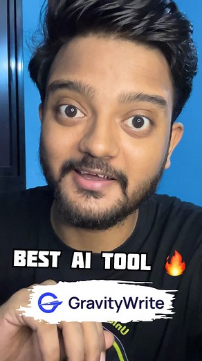 Rajat Rai on Instagram: "Are you tired of spending hours brainstorming ideas and creating content from scratch? Gravity Write is the best AI tool for creating content to take your creative process to the next level. This advanced AI empowers you to unlock your creative potential and effortlessly generate high-quality content. This AI tool provides expert-level content suggestions for writers, bloggers, and content creators. Explore the features and benefits of our GravityWrite, from generating e