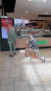 445K views · 2.3K reactions | Boyfriend no longer has a girlfriend after switching his hand with a fake hand  #couple #funny #mall #proposal Man proposes to his girlfriend in the mall. | Jamie and Blake | Facebook