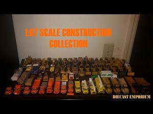 Complete 1:87 (HO) Scale Construction Vehicle Collection
