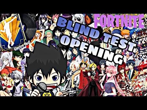 Blind test Manga/Animé première partie - Fortnite