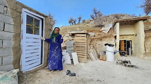 54K views · 1.6K reactions | Meaningful Of Life! Full Day Update Old Nomadic Grandma Complete Install Door For Magical bathroom - Love Is Everything | Nomadic Lifestyle | Facebook