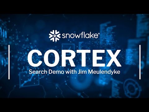 Snowflake Cortex Search Demo