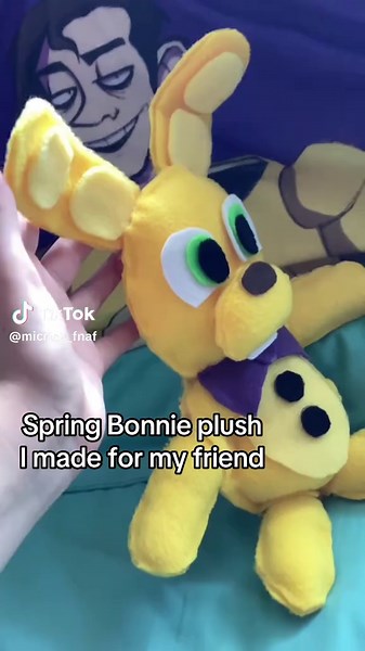 Custom Spring Bonnie Plush for a Friend's Gift