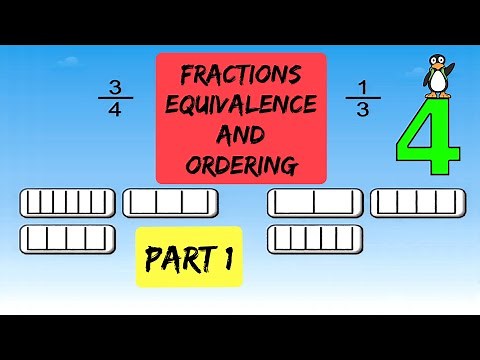Fractions Equivalence And Ordering (Part 1) - 4th Grade ST Math With JiJi The Penguin