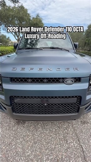 2026 Defender 110 OCTA Would You Take a $170K SUV Off-Road?🤯 #Defender #luxury #landrover #OffRoad