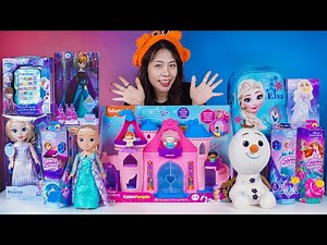Disney Princess Toy Collection Unboxing| FisherPrice Disney Frozen Elsa’s Ice Palace Musical Playset