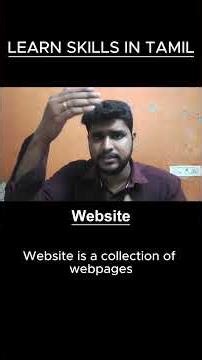 Basic concepts of Web Technology Explained In Tamil | S1