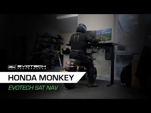 Honda Monkey Sat Nav Mounts by Evotech Performance