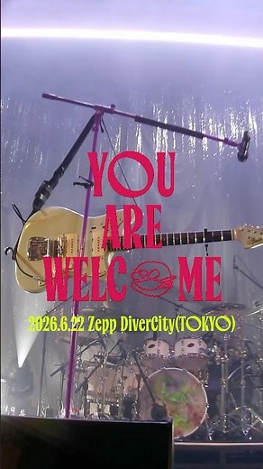 【Short vlog】2026.6.22 YOU ARE WELCOME TOUR at Zepp DiverCity(TOKYO)​​​​​ #Alexandros #YAWTOUR
