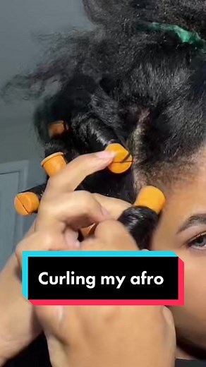 Curling My Afro with Perm Rods and Mousse