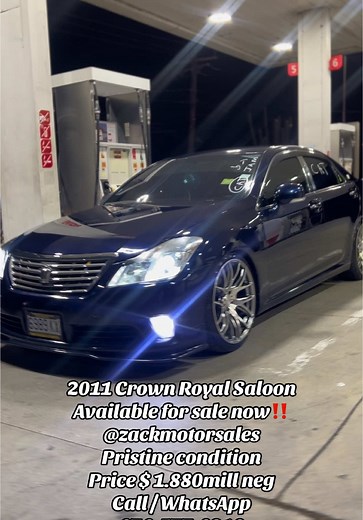 2011 Crown Royal Saloon for Sale – Luxury Car Listing