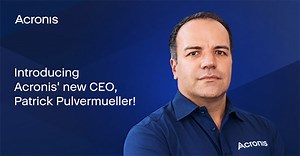 What are Acronis' newly appointed CEO Patrick Pulvermüller's goals as he steps into his leadership role? Expanding our broad partner network, and growing our service provider business are top priorities  Full story via VMblog ➡ https://vmblog.com/archive/2021/07/07/acronis-appoints-patrick-pulvermueller-as-chief-executive-officer.aspx#.YOXHvuhKjIV | Acronis | Facebook