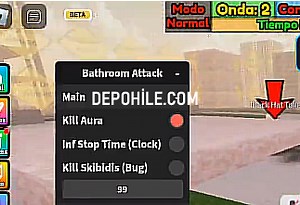 Roblox Bathroom Attack Script Süre, Kill Aura Hilesi İndir 2024