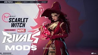 Scarlet Witch Slooty Skin Mod - Marvel Rivals PC Mods