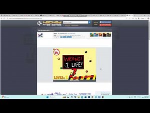 Double Red Disaster: Impossible Quiz Q56 Fail