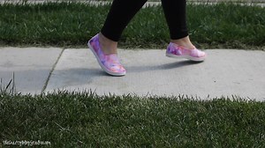 Tie-dyeing your sneakers are a fun way to transform an ordinary pair into a fashion statement. We go through everything needed for this craft project. https://thecraftyblogstalker.com/sharpie-tie-dye-shoes-tutorial/ | The Crafty Blog Stalker | Facebook
