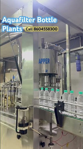 Water Plant Business | Full Automatic Water Bottle Plant Setup