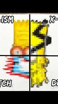 One Drawing, But 4 Different STYLES!