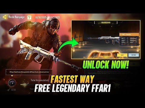 How to Unlock FREE Legendary FFAR1 Shredder in COD Mobile! Rock Rampage Event Guide & Rewards CODM