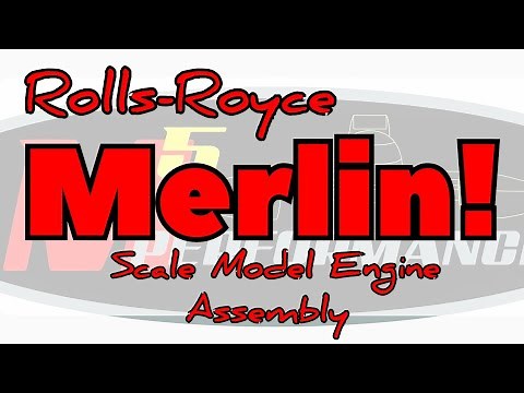 Rolls-Royce Merlin Scale Model Engine Assembly | I Make It Look Easy (And It Is!)