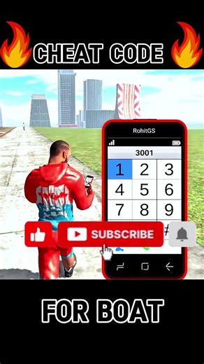 Indian bike driving 3d game new cheat code for boat #shortvideo
