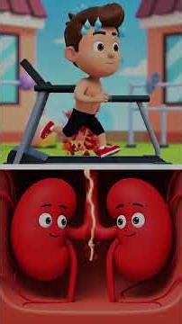 What Cardio Does to Your Body a Day | 3D Animation #aiart