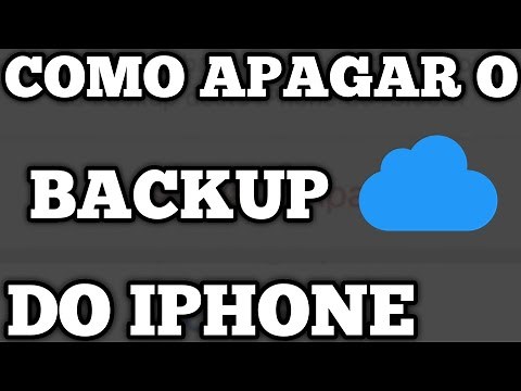 COMO APAGAR BACKUP DO IPHONE