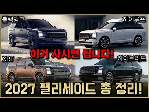 2027 Palisade Released! Everything You Need to Know About Trims, Options, and Pricing!