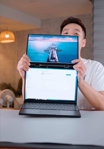 GPD DUO: Laptop 2 Màn Hình Đầy Sáng Tạo