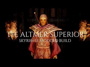 Skyrim SE Build | The Altmer Superior | Hybrid Build