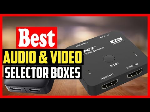 ✅Top 10 Best Audio Video Selector Boxes in 2026