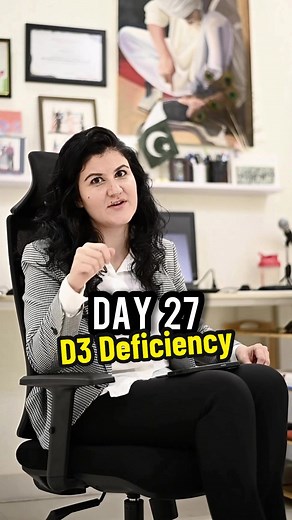 Day 27/100 _ Hair Loss? Fatigue? Weakness? If you're experiencing increased hair loss, constant fatigue, body aches, or feeling down, do yourself a favor: get your Vitamin D levels tested! There’s a 95% chance that all these issues are linked to a Vitamin D deficiency. 🌞 Thousands of studies show that low Vitamin D levels not only increase the risk of hair loss and osteoporosis but can also lead to depression, mood swings, anxiety & even that stubborn belly fat. You may find yourself losing int