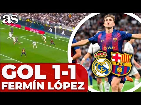 EMPATA FERMÍN EL CLÁSICO | REAL MADRID 1 - FC BARCELONA 1 | AUDIO CARRUSEL