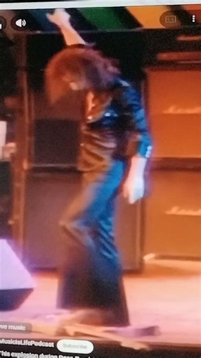 Richie Blackmore deep purple. California jam 1974. they smashed a bunch of stuff and left in hurry.