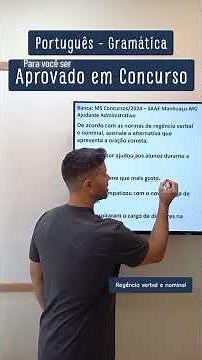 Regência verbal #português #enem #linguaportuguesa #gramática #concursopublico #dicasdeportugues