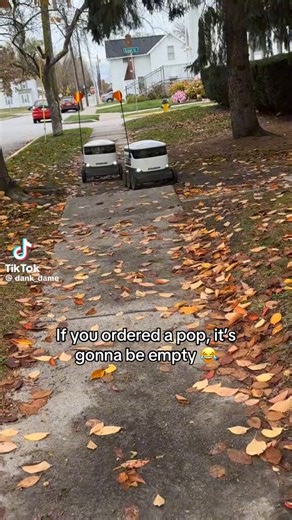 This delivery robot gets stuck and politely asks for help getting back on the sidewalk. Once it's free, it hits them with the sweetest 'Thank you. Have a nice day.' 😭😂 The wholesome politeness is actually unreal — robots out here with better manners than most people in 2026. The future just got a whole lot cuter (and a little scary) 🤖💕 Who else is melting over this level of robot etiquette? I’m so lovin this cute robot 🫶